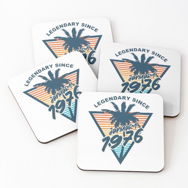 Item preview, January 1976 47th Birthday Retro 80’s Essential designed and sold by MajesticTree.