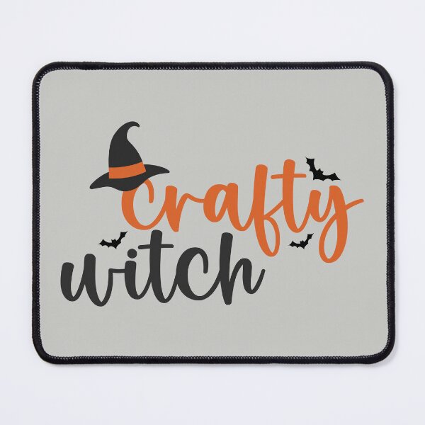 Item preview, halloween crafty witch / crafting woman  designed and sold by portrait4you.