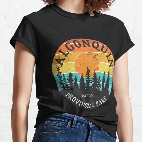 Vista previa del artículo con la obra «Atardecer en el Parque Provincial Algonquin», diseñado y vendido por BadDogStudio.