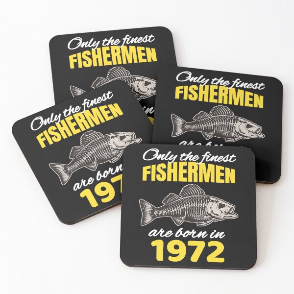 Item preview, 50th Birthday - Fishermen Are Born In 1972 Funny Fishing T-Shirt designed and sold by lhkmmo44.