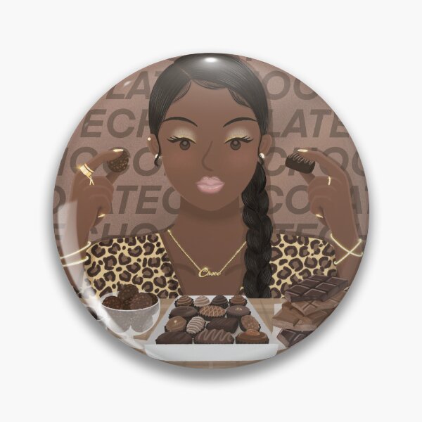 Item preview, Chocolate girl designed and sold by noodledoodlekim.