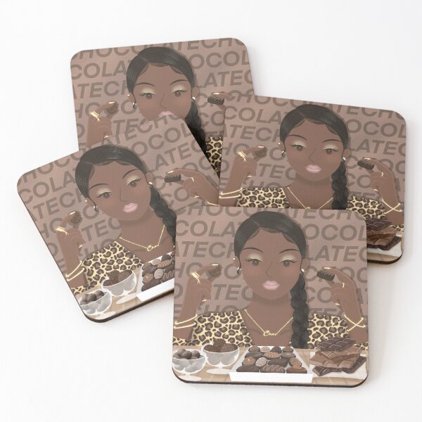 Item preview, Chocolate girl designed and sold by noodledoodlekim.