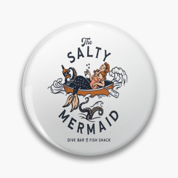Item preview, The Salty Mermaid Dive Bar and Fish Shack designed and sold by MaryMaster.