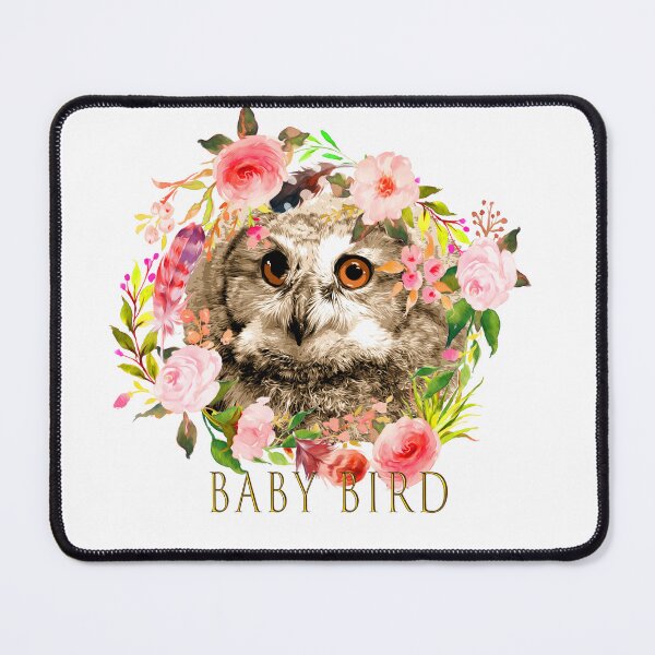 Item preview, Baby bird eagle owl designed and sold by Theeroosje.