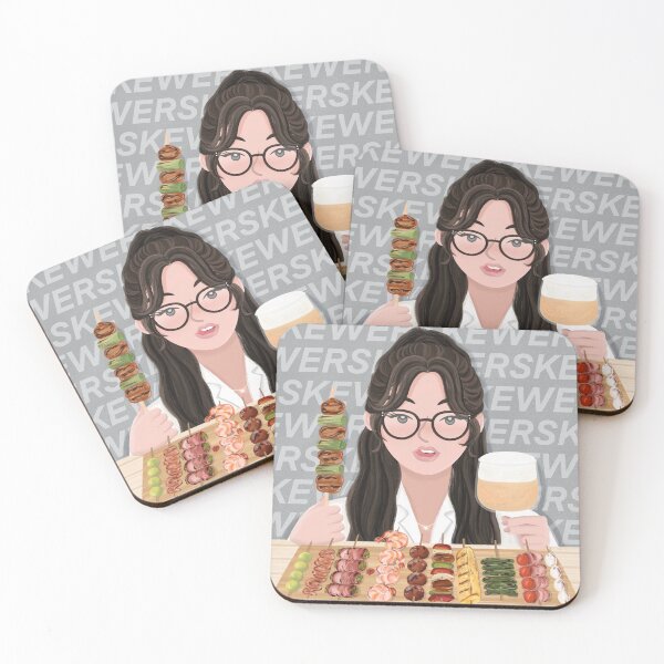 Item preview, Skewer girl designed and sold by noodledoodlekim.