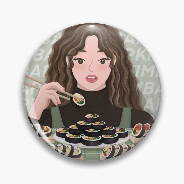 Item preview, Kimbap girl designed and sold by noodledoodlekim.
