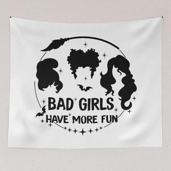 Item preview, BAD GIRLS HAVE MORE FUN designed and sold by KatisDesign.