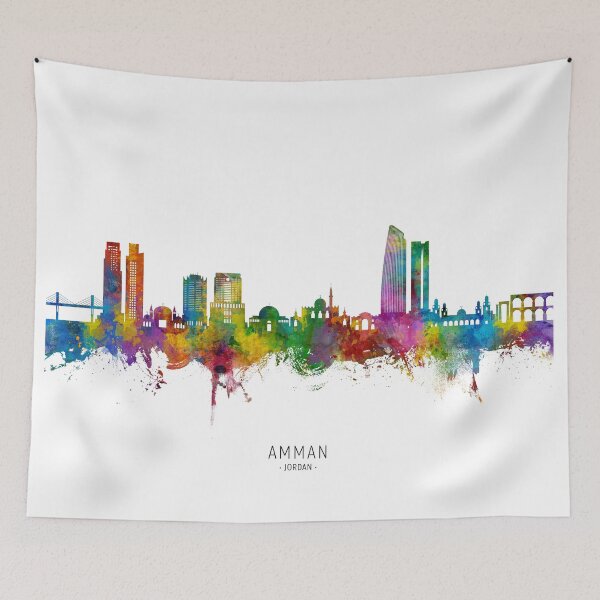 Item preview, Amman Skyline designed and sold by ArtPrints.