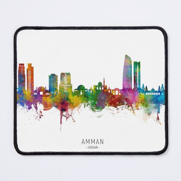 Item preview, Amman Skyline designed and sold by ArtPrints.