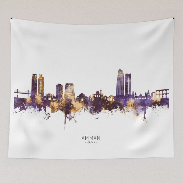 Item preview, Amman Skyline designed and sold by ArtPrints.