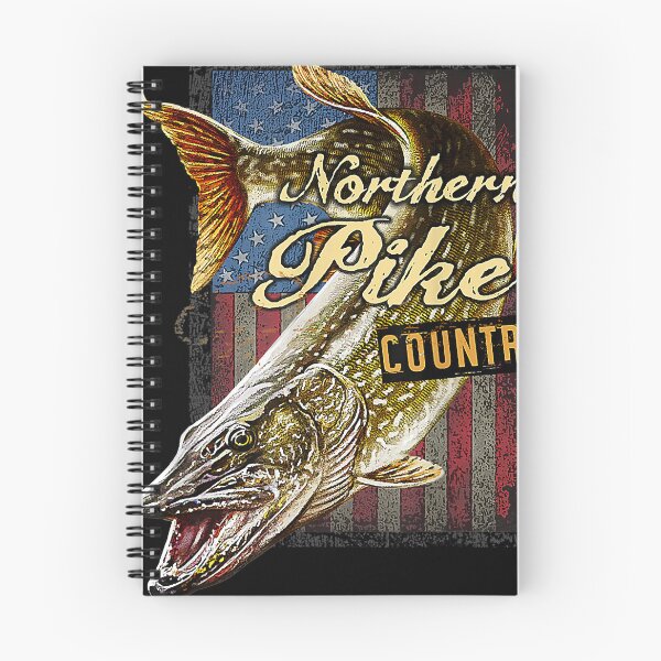 Item preview, 4th Of July Northern Pike Fishing American Flag designed and sold by lhkmmo44.