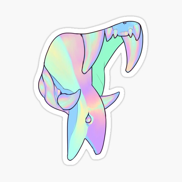 HOLOGRAPHIC MAW - MIRRORED Sticker