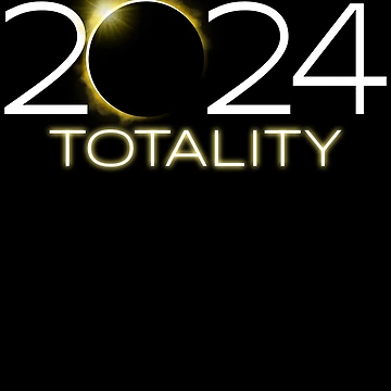 Imagen de la obra 2024 Totality 04.08.24 Total Solar Eclipse Gear de DynamicDesign