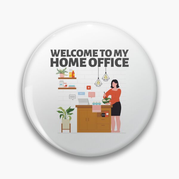 Item preview, Welcome to My Home Office designed and sold by thesalleyhouse.