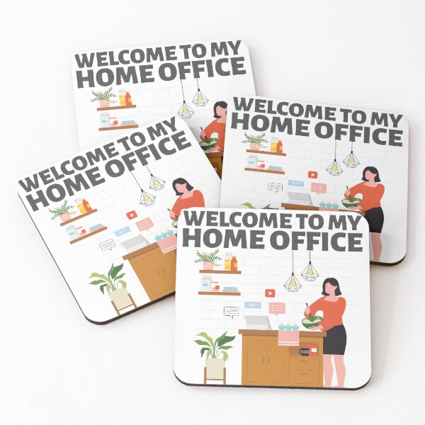 Item preview, Welcome to My Home Office designed and sold by thesalleyhouse.