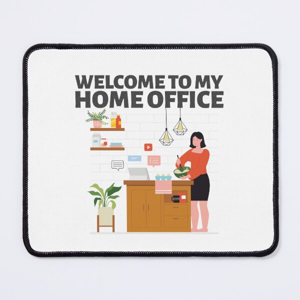 Item preview, Welcome to My Home Office designed and sold by thesalleyhouse.