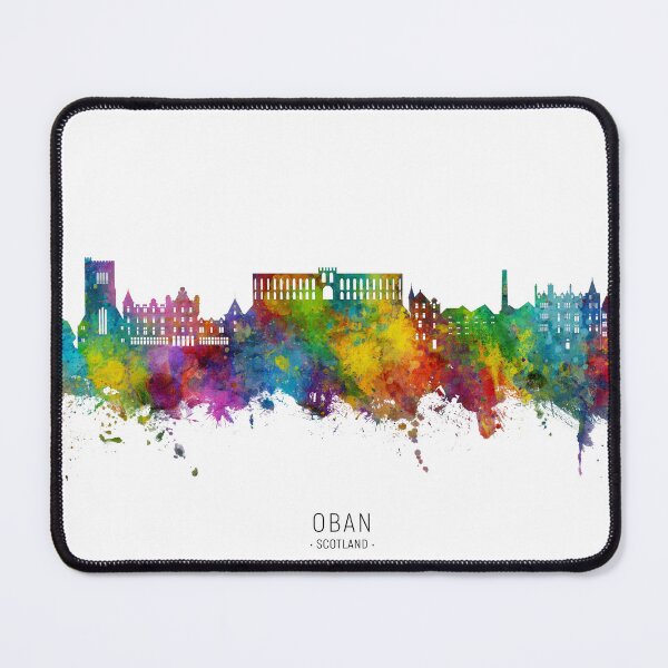 Item preview, Oban Scotland Skyline designed and sold by ArtPrints.