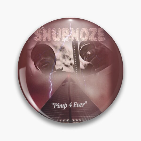 Item preview, Snubnoze Muzik Pimp 4 Ever Memphis Hip Hop / Rap 90s Bootleg T Shirt Design designed and sold by charlie rain.