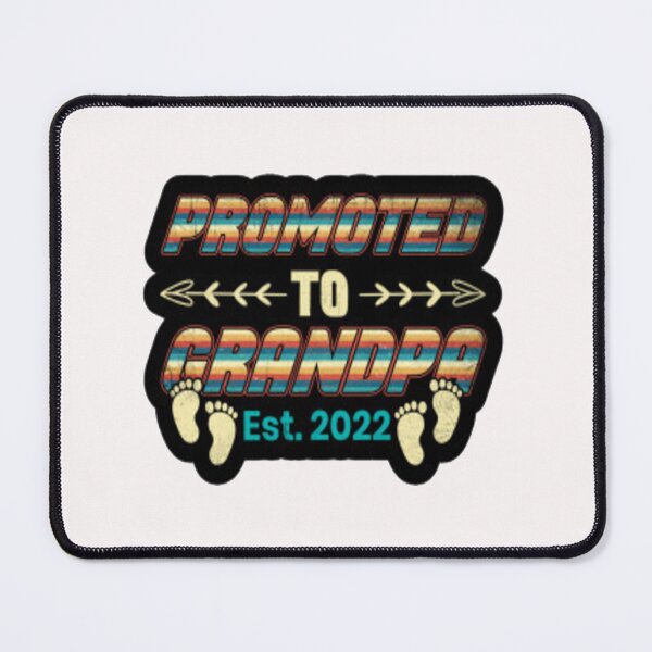 Item preview, Promoted to Grandpa Est 2022 designed and sold by MaryMaster.