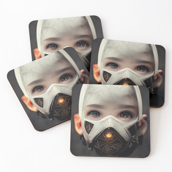 Item preview, Future Child Wearing Mask designed and sold by nwoimages.