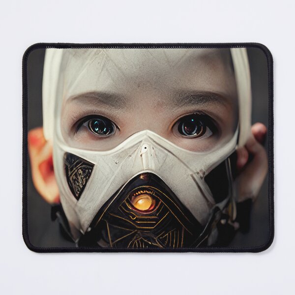 Item preview, Future Child Wearing Mask designed and sold by nwoimages.