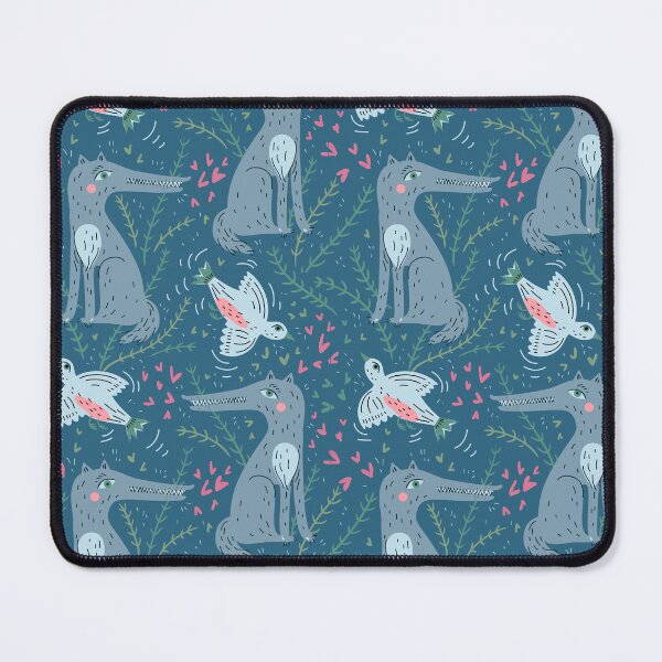 Item preview, Cute Fox and Birds designed and sold by cgroenewald.
