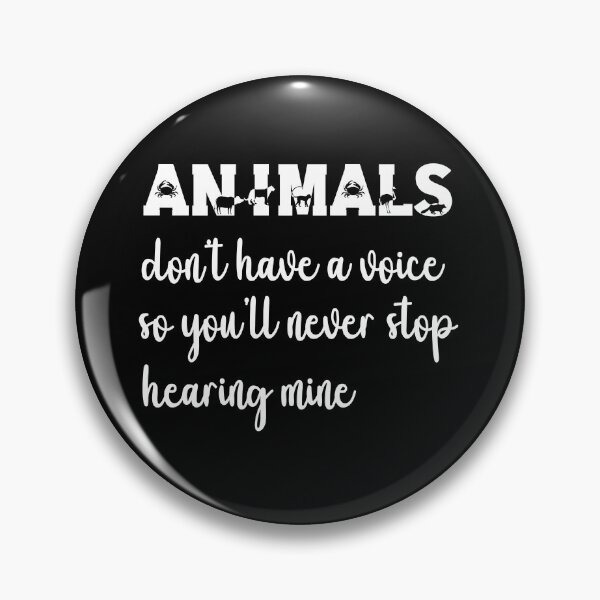 Item preview, Animals Don't Have A Voice, Wildlife Warrior designed and sold by SportyDogShop.