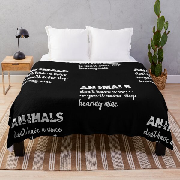 Item preview, Animals Don't Have A Voice, Wildlife Warrior designed and sold by SportyDogShop.