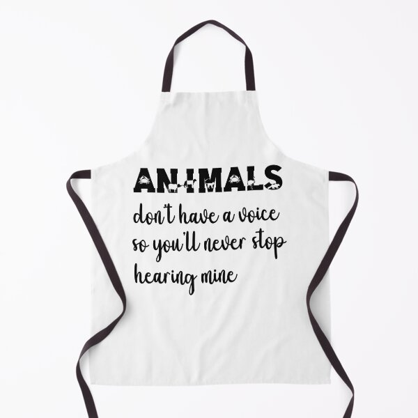 Item preview, Animals Don't Have A Voice, Wildlife Warrior designed and sold by SportyDogShop.