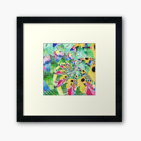 ColorSpin Framed Art Print