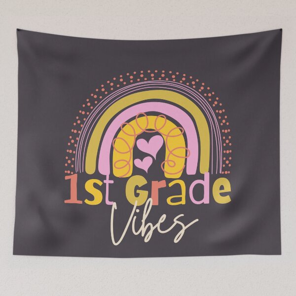 Item preview,  1st Grade Vibes Retro designed and sold by SunfullyYours.