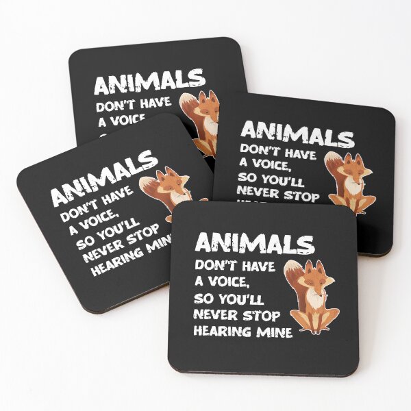 Item preview, Animals Don't Have A Voice, Wildlife Warrior designed and sold by SportyDogShop.