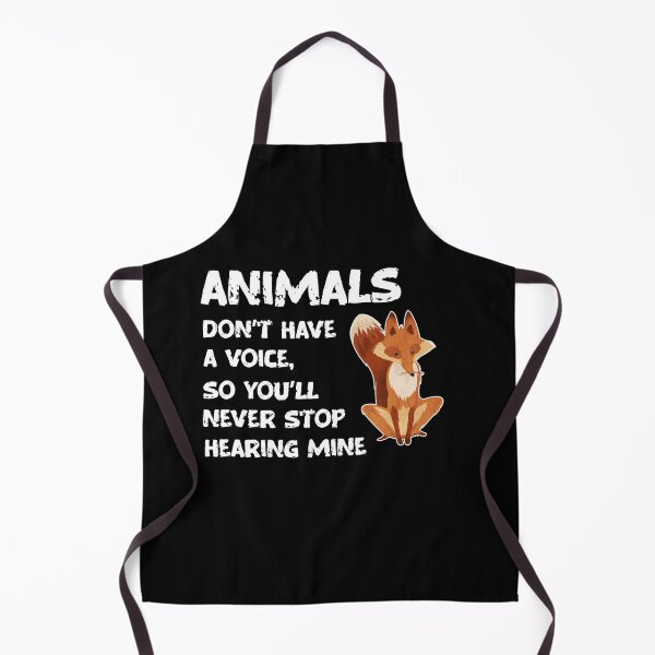 Item preview, Animals Don't Have A Voice, Wildlife Warrior designed and sold by SportyDogShop.