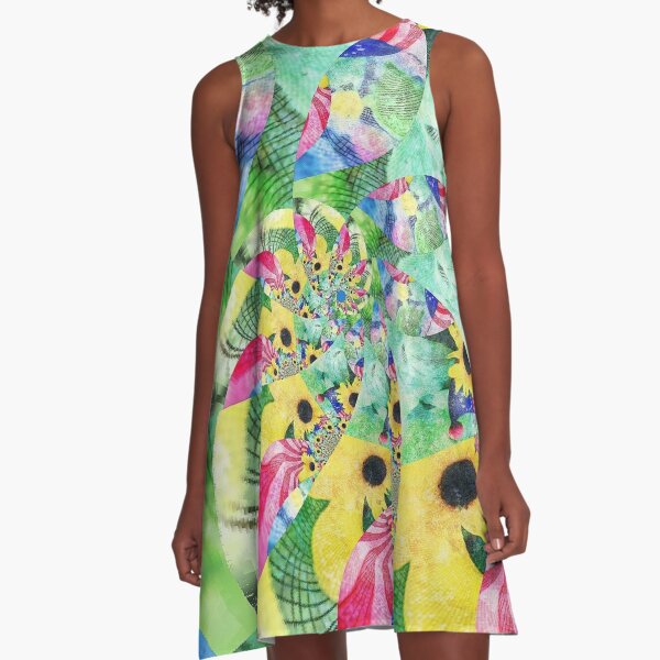 ColorSpin A-Line Dress