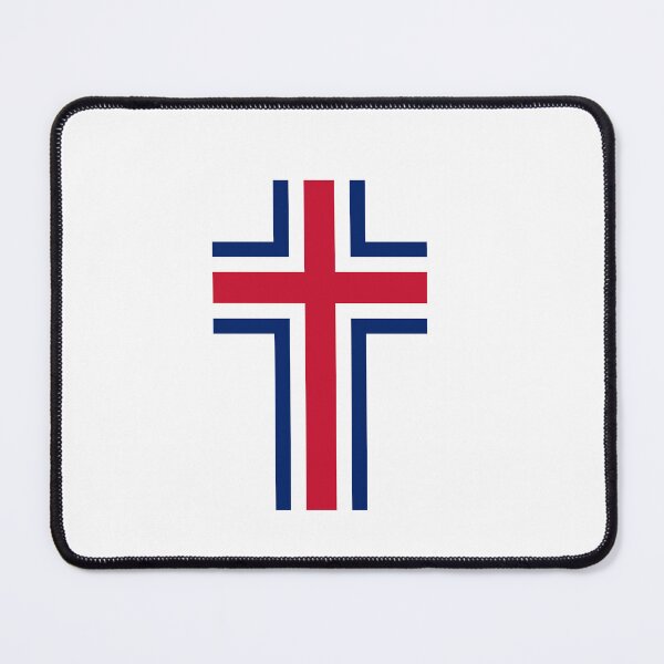 Item preview, Cross: Red, White and Blue Design designed and sold by stanage.