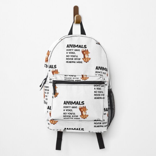 Item preview, Animals Don't Have A Voice, Wildlife Warrior designed and sold by SportyDogShop.