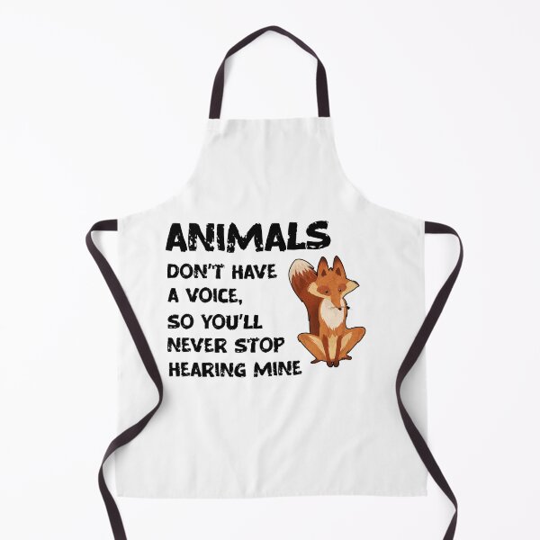 Item preview, Animals Don't Have A Voice, Wildlife Warrior designed and sold by SportyDogShop.