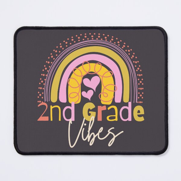 Item preview, 2nd Grade Vibes Retro designed and sold by SunfullyYours.