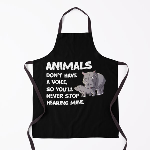 Item preview, Animals Don't Have A Voice, Wildlife Warrior designed and sold by SportyDogShop.
