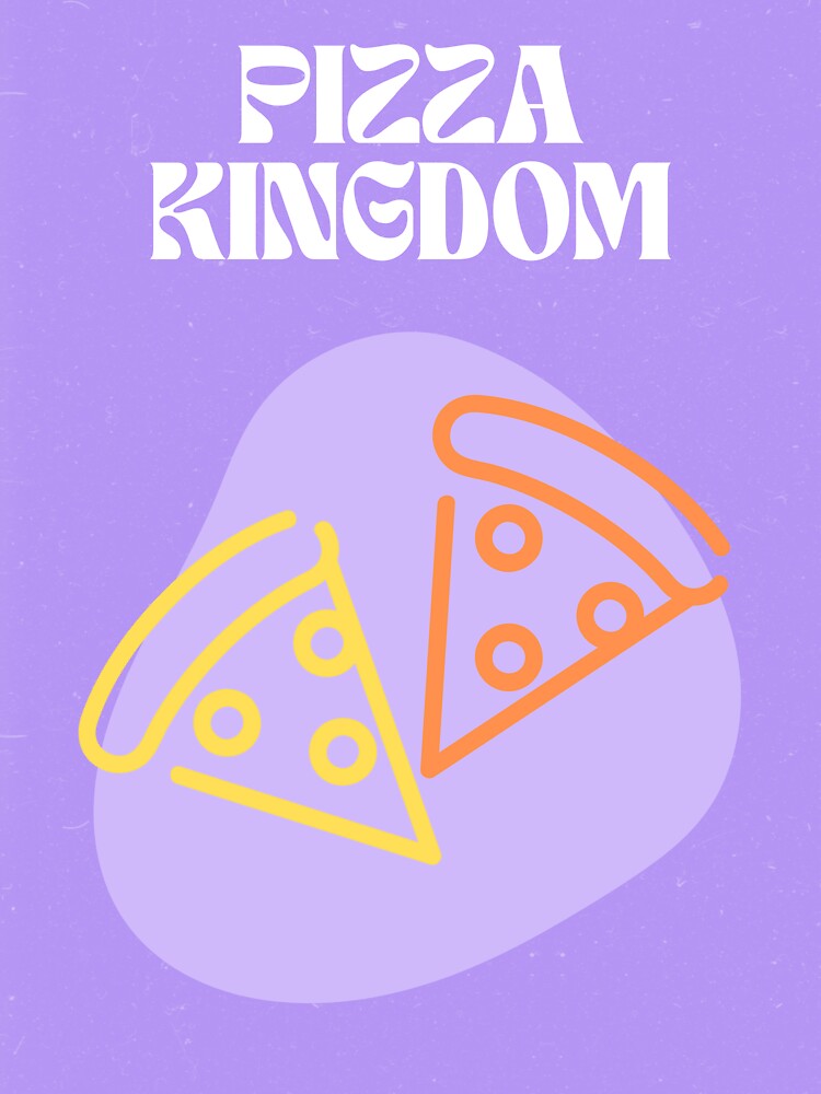 "Pizza Kingdom, College Park" Sticker for Sale by jenisava Redbubble