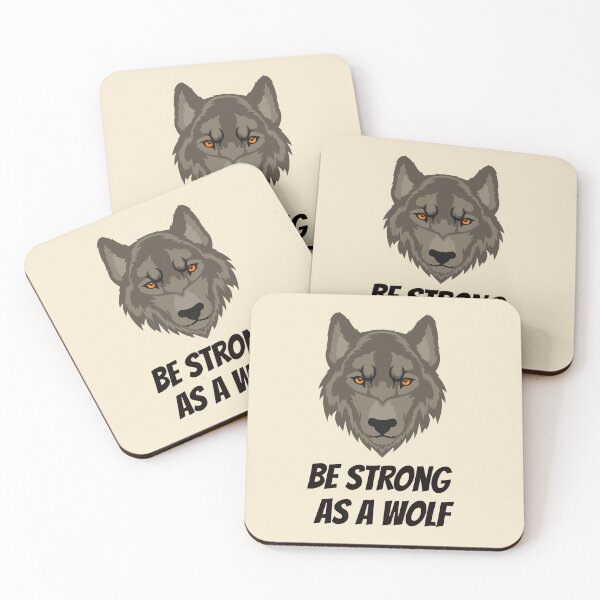 Item preview, Be Strong As A Wolf designed and sold by Nesro34.