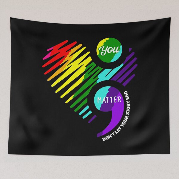 Item preview, Semicolon Mental Mental Awareness Month 12 Step Recovery designed and sold by impracticaltan9.
