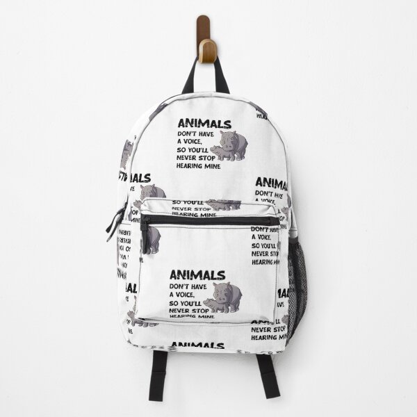 Item preview, Animals Don't Have A Voice, Wildlife Warrior designed and sold by SportyDogShop.