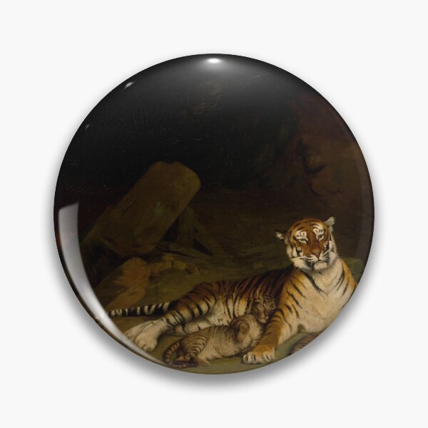 Artikelvorschau, Jean-Leon Gerome Tiger und Jungtiere (ca. 1884) Tiere entworfen und verkauft von TeeARTHY.