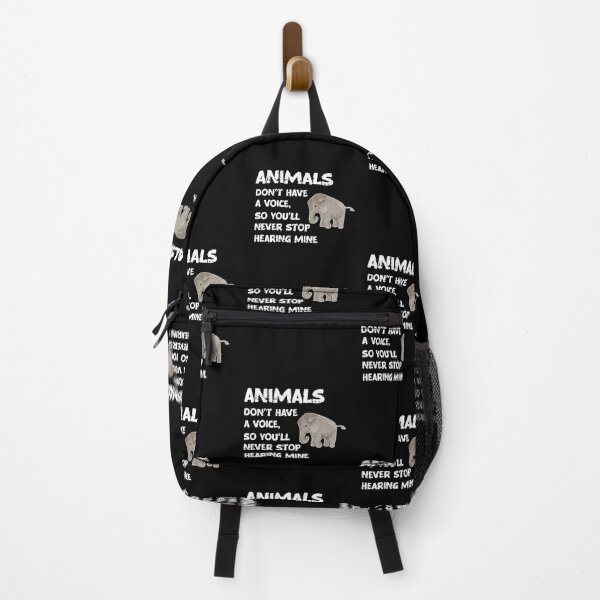 Item preview, Animals Don't Have A Voice, Wildlife Warrior designed and sold by SportyDogShop.
