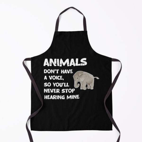 Item preview, Animals Don't Have A Voice, Wildlife Warrior designed and sold by SportyDogShop.