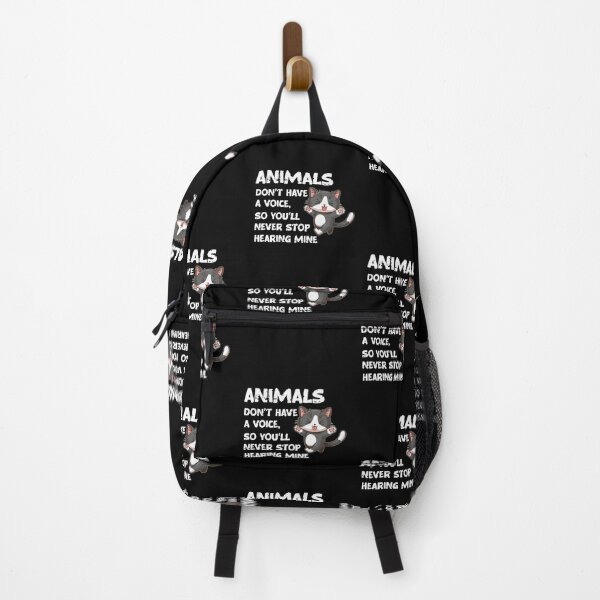 Item preview, Animals Don't Have A Voice, Wildlife Warrior designed and sold by SportyDogShop.