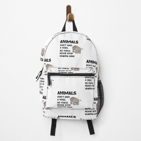 Item preview, Animals Don't Have A Voice, Wildlife Warrior designed and sold by SportyDogShop.