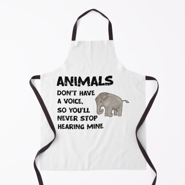 Item preview, Animals Don't Have A Voice, Wildlife Warrior designed and sold by SportyDogShop.