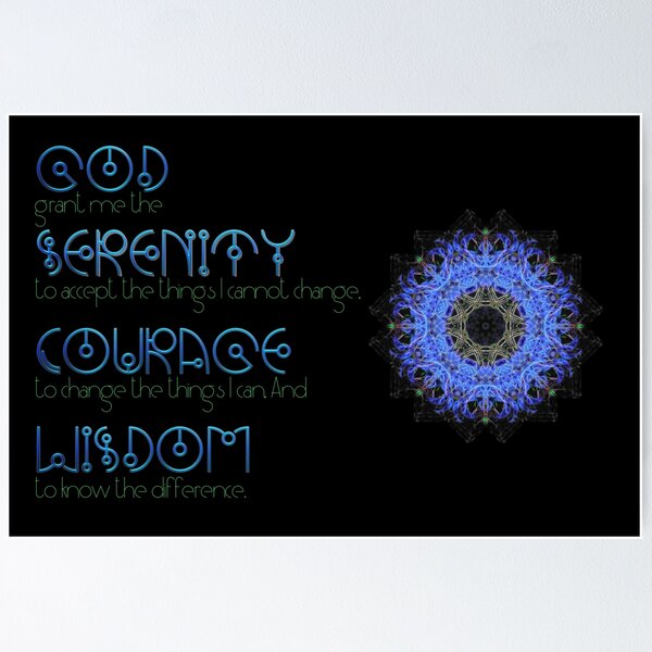 Item preview, Serenity Prayer designed and sold by foggynotion.